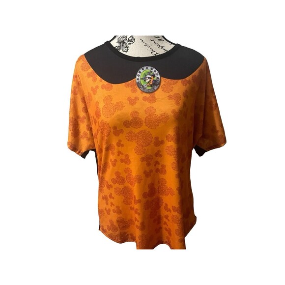 Disney Parks MINNIE MOUSE Witch Halloween T-Shirt with Cape Size Large - Picture 12 of 15